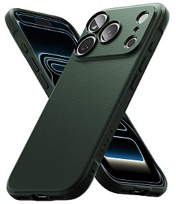 Capa Capinha Ringke Onyx Para iPhone 18 Pro/17 Pro - Verde
