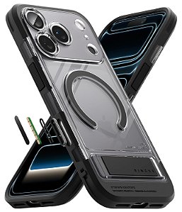 Capa Ringke UX Magsafe Para iPhone 18 Pro Max / 17 Pro Max - Preto/Fume