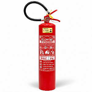 Extintor BC 6 kg de Pó Químico 20-B:C