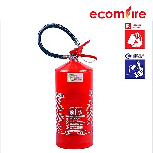 Extintor de pó quimico 8 kg 30BC