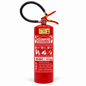 Extintor BC 12 kg de Pó Químico 40-B:C
