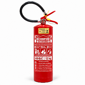 Extintor BC 12 kg de Pó Químico 40-B:C