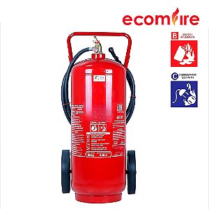 Extintor Sobre Rodas Pó Quimico 50KG 80BC