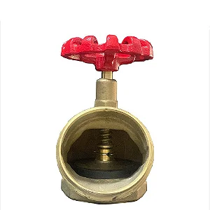 Registro Globo Hidrante Latão em BSP 2.1/2” 45° PN16 230 LBS