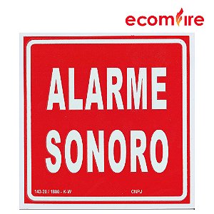 Alarme Sonoro E1