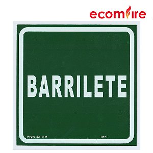 Sinalização Barrilete