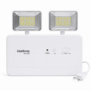Bloco de iluminação autônomo Intelbras BLA2202 Lúmens