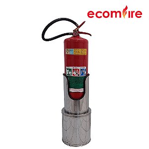 Suporte de Solo em Aço Inox Pequeno – Tipo Torre