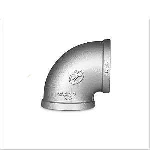 Cotovelo (joelho) Galvanizado - 2 1/2"-90° - Dúctil - UL-FM