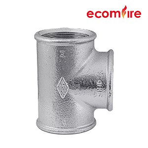 Tee Galvanizado 90 - 2 1/2" - Dúctil - UL-FM