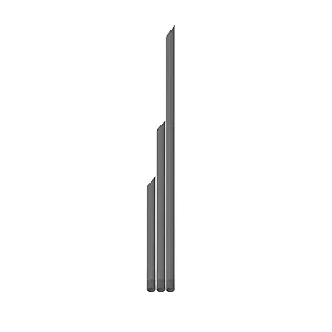 Tubo sifão em alumínio Co2 04Kg