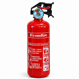 Extintor Veicular ABC 1 kg de Pó Químico Automotivo Tipo Escort