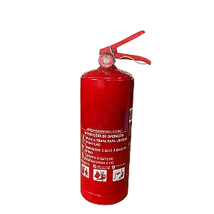 Extintor de pó quimico seco 2 kg ABC