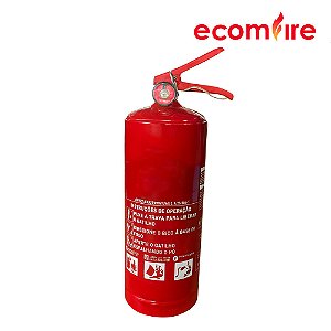 Extintor de pó quimico seco 2 kg ABC