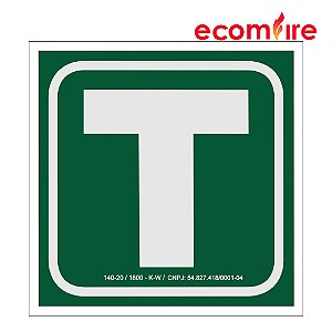 Placa de Sinalização - Térreo