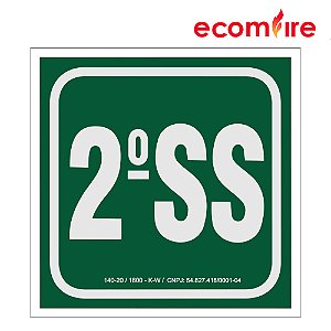 Placa de Sinalização - 2º Subsolo