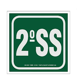 Placa de Sinalização - 2º Subsolo