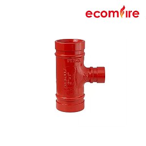 Tê de Redução Ranhurado