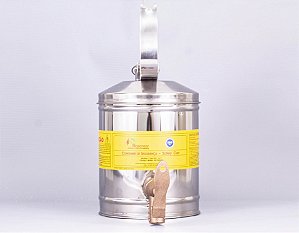 Container de Segurança com Válvula Dosadora em Aço Inox 304 para Inflamáveis 5 Litros