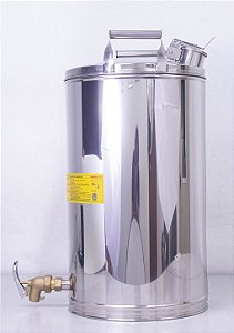 Container de Segurança com Válvula Dosadora em Aço Inox 304 para Inflamáveis 50 Litros