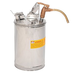 Container de Segurança com Válvula e Extensão Flexível em Aço Inox 304 para Inflamáveis 20 Litros