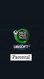 Game Pass Ultimate & Ubisoft+ - 12 Meses - Conta Parental