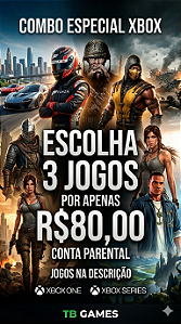 COMBO 3 JOGOS