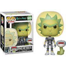 Funko Pop Rick and Morty Space Suit Rick with Snake 689