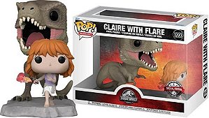 Funko pop Movies Jurassic World Claire with Flare 1223