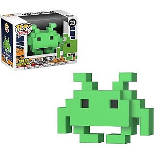 Boneco Funko pop Space Invaders Medium Invader 33 (FUNKO RARO)