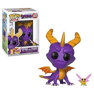 Boneco Funko pop Games Spyro and Sparx 361