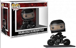 Funko Pop The Batman Selina Kyle On Motorcycle 281