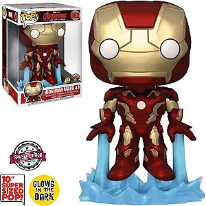 Funko Pop Marvel Avengers Iron Man Mark 43 962 (Sized 10)