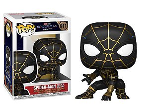 Funko Pop Marvel Spiderman no Way Spiderman Black 911