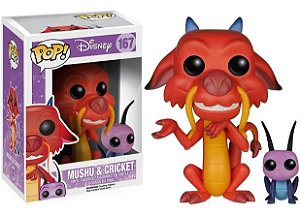 Funko Pop Disney Mulan Mushu & Cricket 167