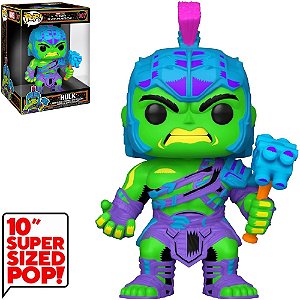 Funko Pop Marvel Black Light Super Sized 10 Hulk 907