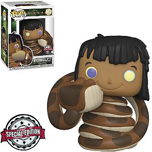 Funko Pop Disney Mowgli With Kaa 987