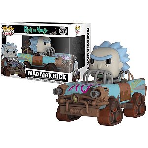 Funko Pop Rick And Morty Rides Mad Max Rick 37