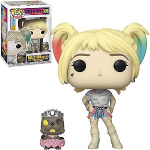 Funko Pop Heroes DC Birds Of Prey Harley Quinn And Beaver 308