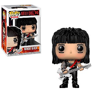 Funko Pop Rocks Motley Crue Nikki Sixx 70