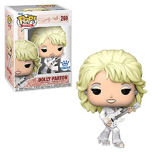 Funko Pop Rocks Dolly Parton With Pantsuit Exclusive 269