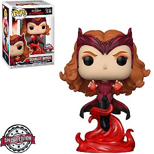 Funko Pop Marvel Doctor Strange In The Multiverse Of Madness Scarlet Witch Flying 1034