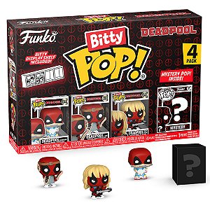 Funko Bitty Marvel Deadpool Sleepover 4 Pack