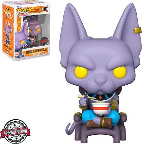 Funko Pop Dragon Ball Beerus (Eating Noodles) 1110