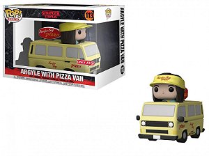 Funko Pop Stranger Things Argyle With Pizza Van 113