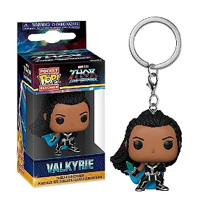 Chaveiro Funko Pop Keinchain Marvel Thor Love Thunder Valkyrie