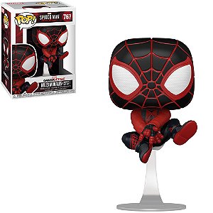 Funko Pop Marvel Spider Man Miles Morales Bodega Cat Suit 767