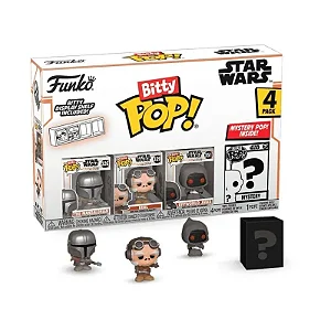 Funko Bitty Pop Star Wars Mandalorian (mandalorian) 4 Pack