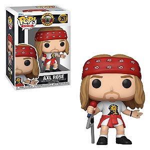 Funko Pop Rocks Guns Roses Axel Rose 1992 397