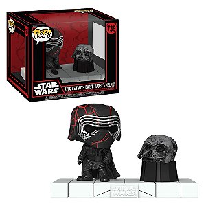 Funko Pop Star Wars Kylo Ren With Darth Vader's Helmt 739